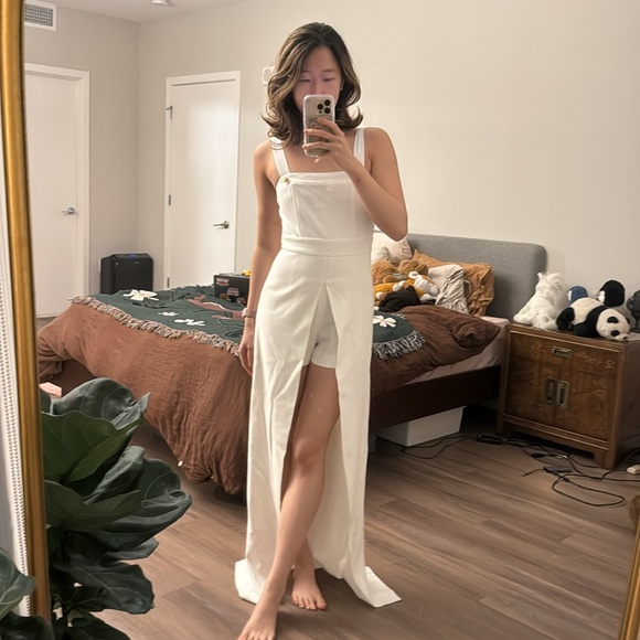 NWT Alice and Olivia high low romper dress - Picture 3 of 13